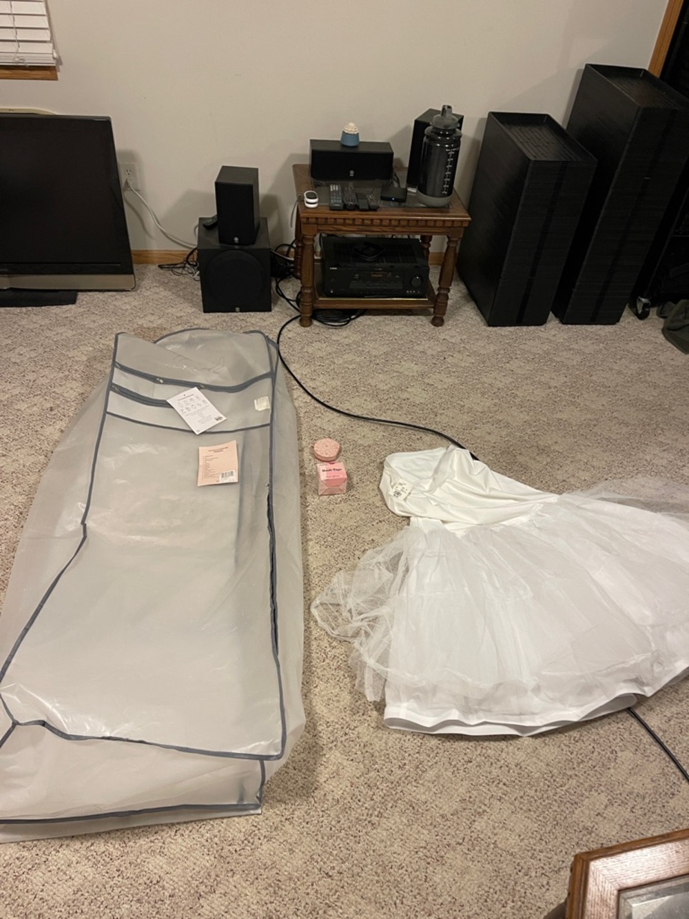 White Tulle Bridal Underskirt